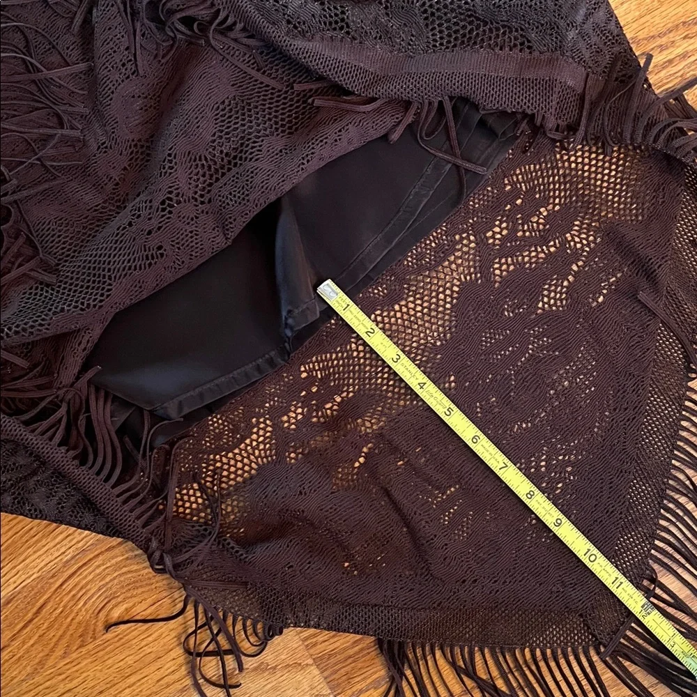 AlbertoMakaliBOHEMIANWesternEUC 2pieceFRINGE,SeudeLeatherLace.HeadTurningS:12/10 - Picture 7 of 16